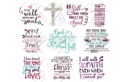 Download Christian Scripture - Bible Verse Commercial Use DXF Files