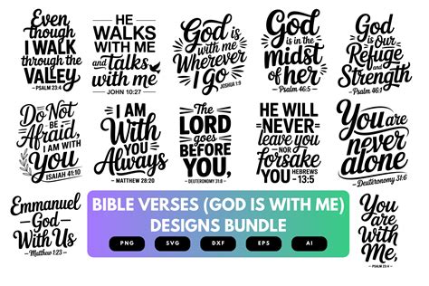 Download Christian Scripture - Bible Verse Cut Files