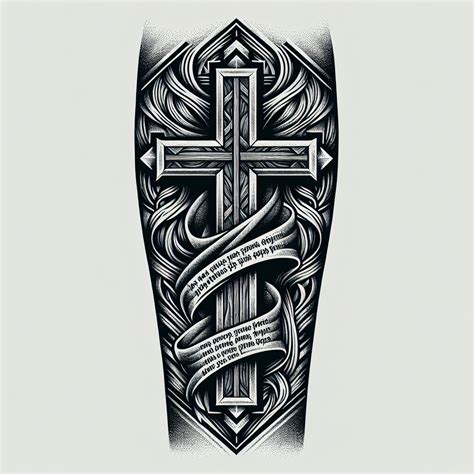 Christianity Religious Forearm Tattoos