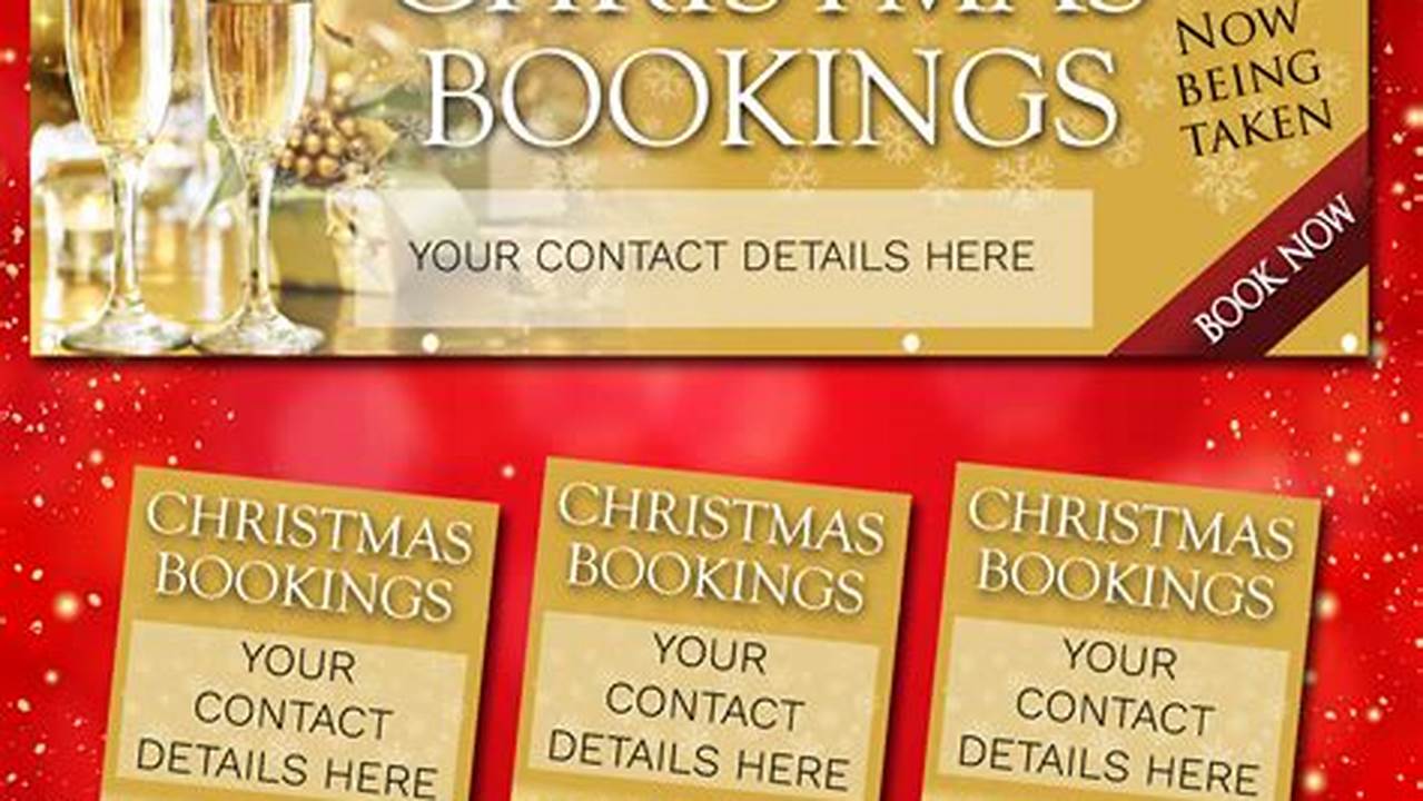 Christmas Booking 2024