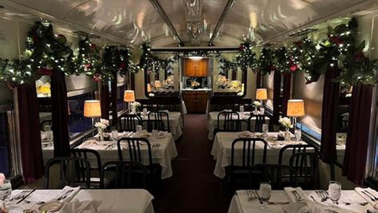 Christmas Dinner Train Chattanooga 2024 - Angel Blondie
