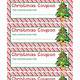 Christmas Gift Coupon Template Free Download