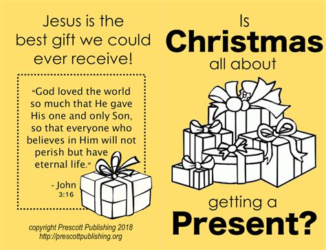 Christmas Gospel Tracts Printable
