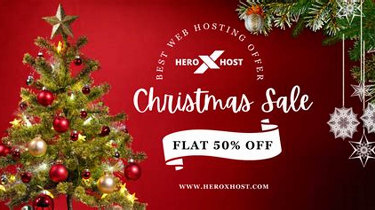 Christmas Hosting Offer 2024
