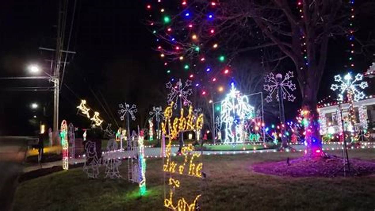 Christmas Lights Concord Nc 2024
