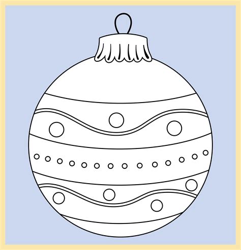 Printable Christmas Ornament Line Tracing Worksheets! in 2021