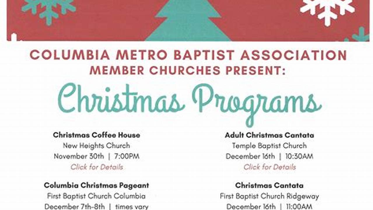 Christmas Programs 2024