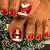 Christmas Toe Nails Designs