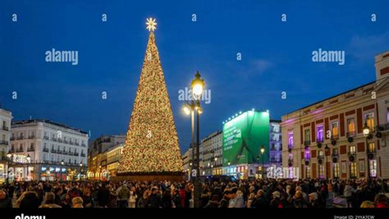 Christmas Tree In Madrid 2025