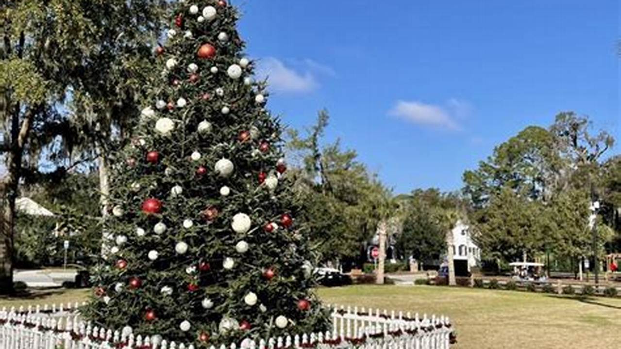Christmas Tree Lighting 2024 Bluffton Sc