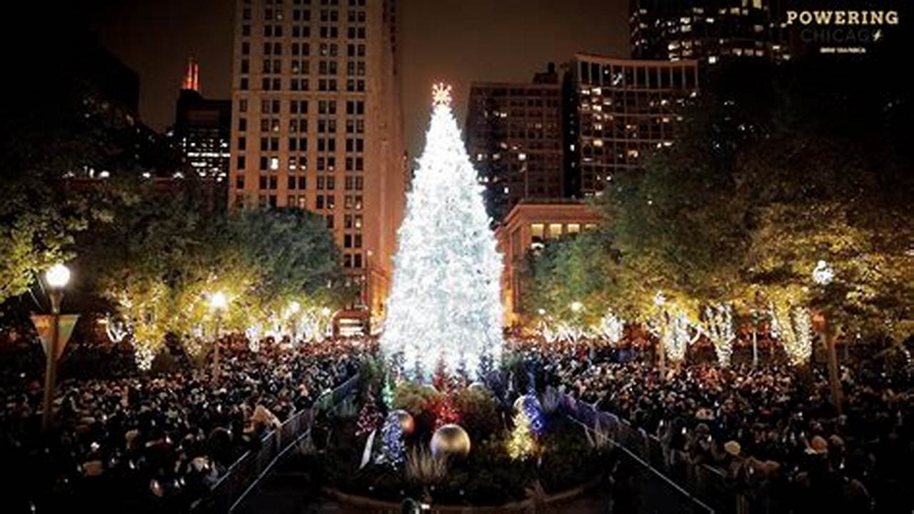 Christmas Tree Lighting In Chicago 2024