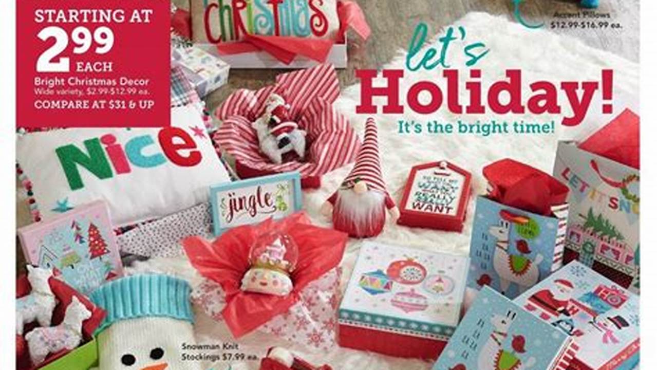 Christmas Tree Shops Current Flyer