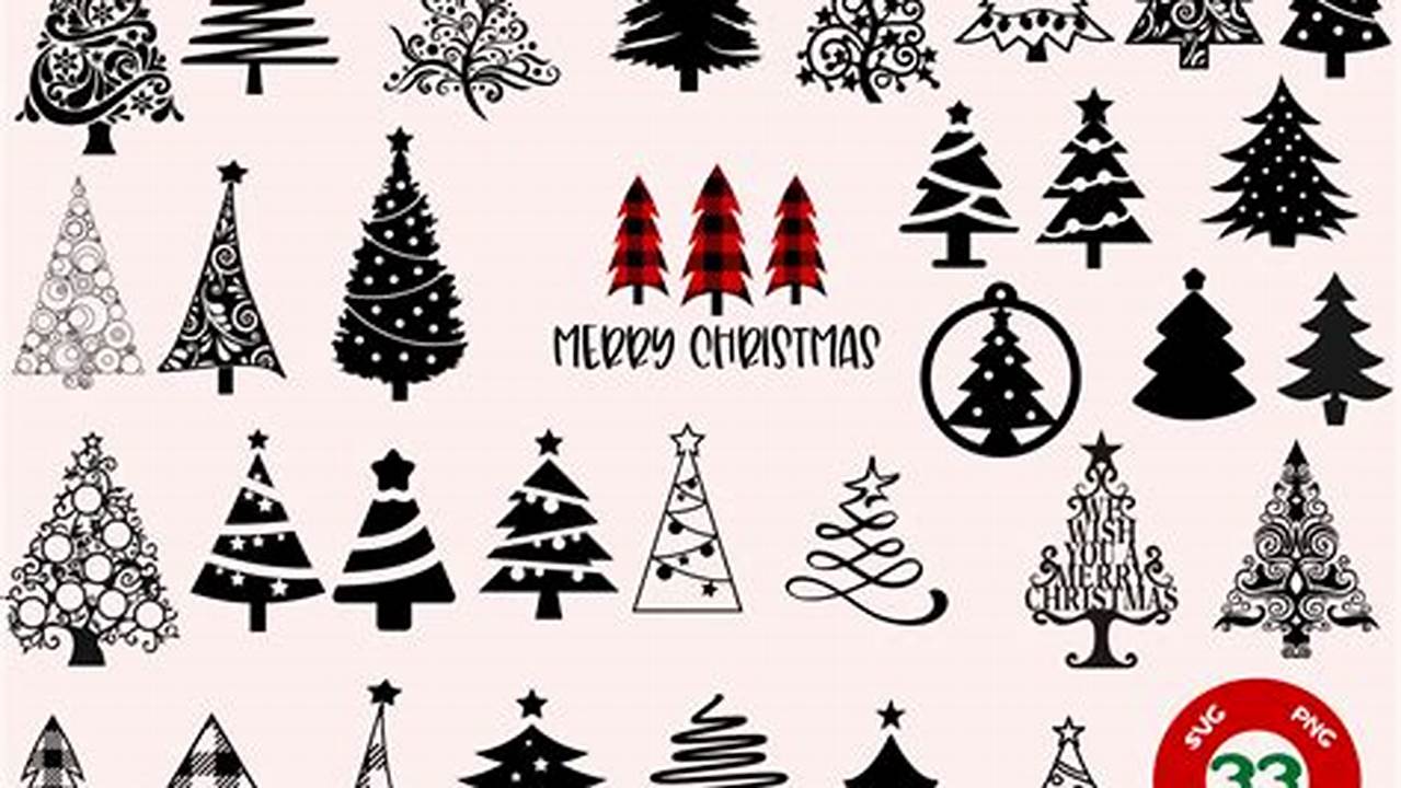 Christmas Trees, Free SVG Cut Files