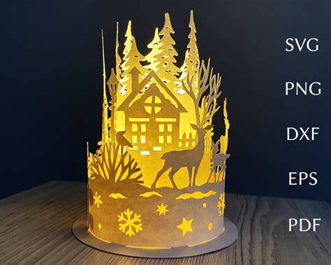 Experience the Festive Magic: Incredible Christmas 3D SVG Designs That Bring Joy and Warmth to Your Holiday Season!