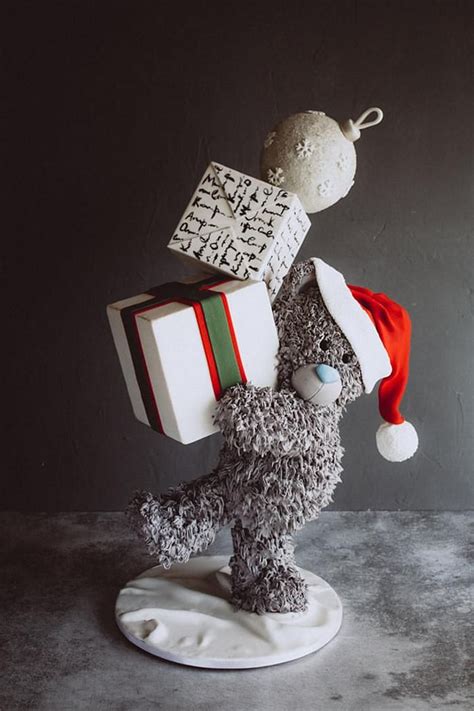 Christmas Anti Gravity Cake
