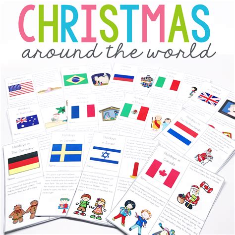 Christmas Around The World Printables