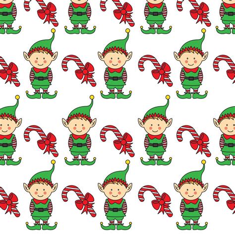 Christmas Background Graphics Elf