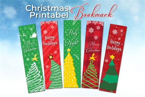 Download Christmas Bookmark Designs For Silhouette