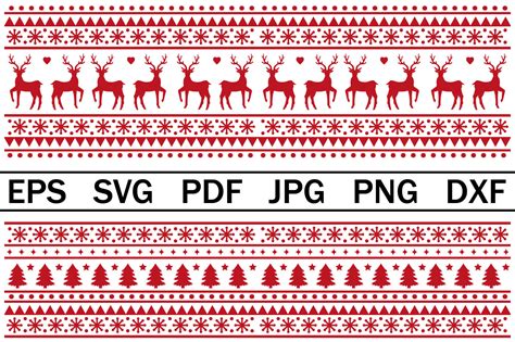Download Christmas Border SVG File - SVG Design Easy Edite