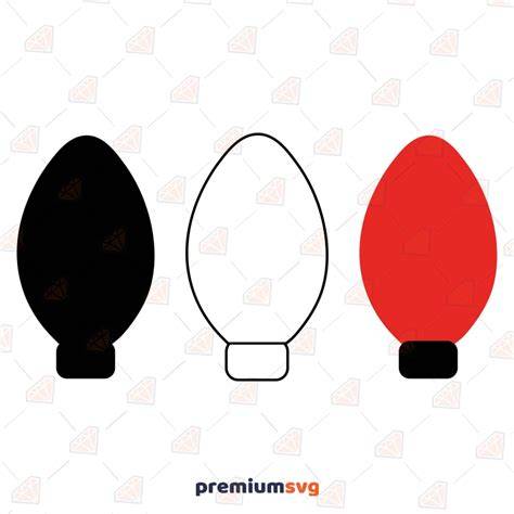 Sparkle Up Your Holidays with Free Christmas Bulb SVG Designs!