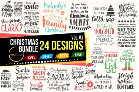 Download Christmas Bundle Vol 03 - Winter Quotes Cut Files