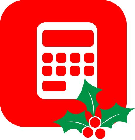 Christmas Calculator Icon