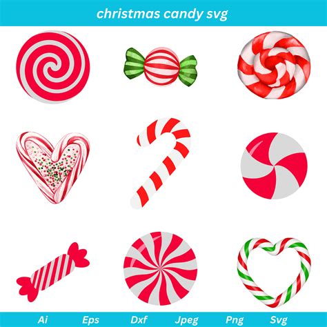 Magical Holiday Treats: Discover the Best Christmas Candy SVG Designs!
