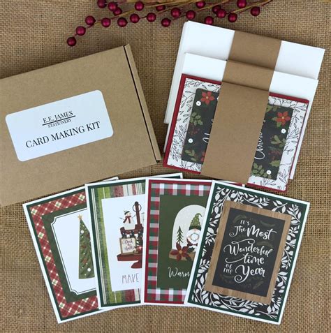 Download Christmas Card Making Kit Plus Clipart For Crafts
