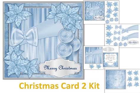 Download Christmas Card Making Kit Plus Clipart For Silhouette