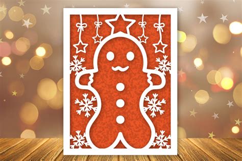 Download Christmas Card Papercut Laser Cut Files DXF Files