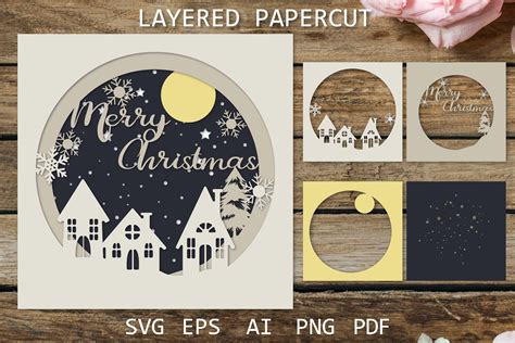 81+ Christmas Card Svg Free, Christmas Box Cards Svg Kit. Free Christmas Card Svg Files For Cricut Maker Best Free Svg File