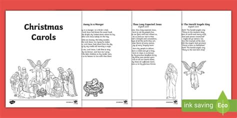 Christmas Carols Booklet