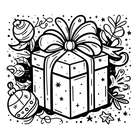 Christmas Coloring Pages Gifts
