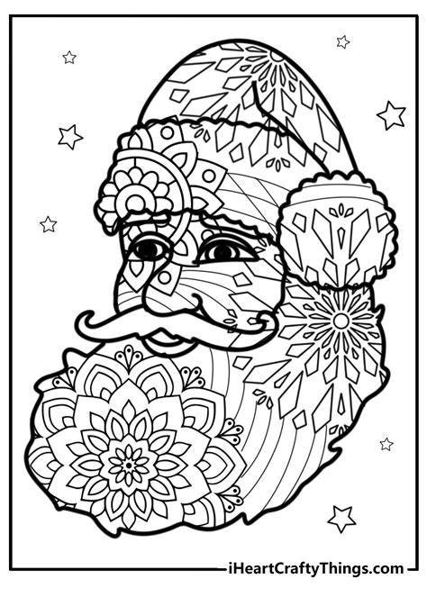 Christmas Coloring Pages Mandala