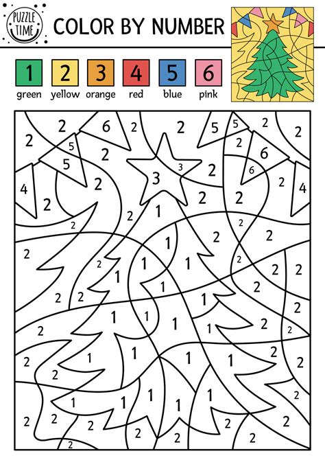 Christmas Coloring Pages With Numbers