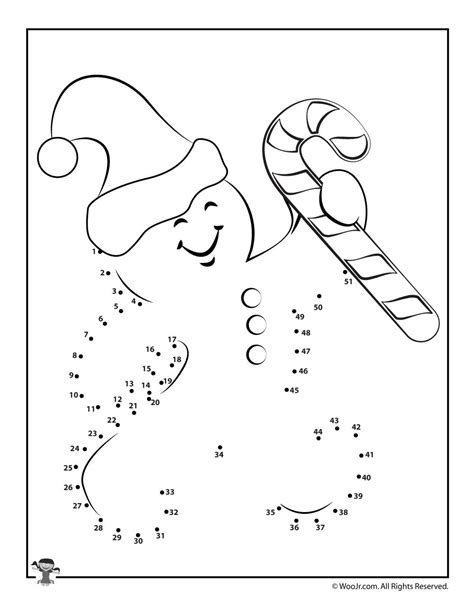 Christmas Connect The Dots Printable