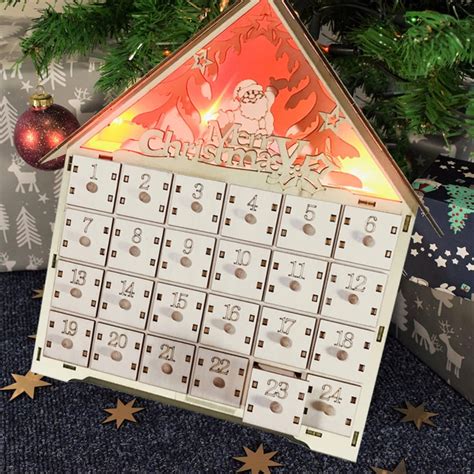 Christmas Countdown Calendar With Chocolate