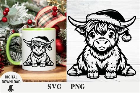 72+ Christmas Cow Svg Free, Vector 12 Cows With Christmas Hat Svg Pet Head Ai Png Eps. Cow Christmas Svg Merry Face Dxf Jpeg Follow