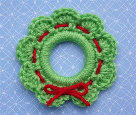 Christmas Crochet Wreath