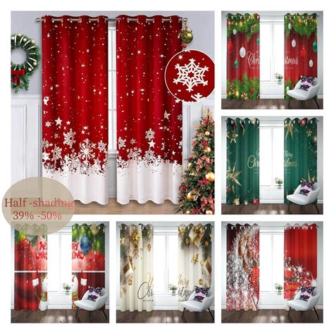 Christmas Curtain Styles