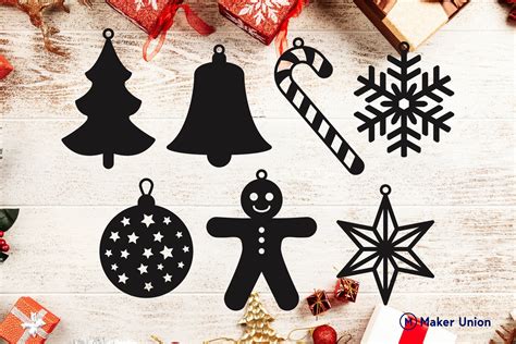Download Christmas Decorations Commercial Use DXF Files