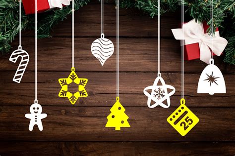 Download Christmas Decorations Files For Crafts