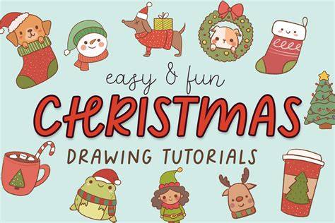 Easy Christmas Drawing Ideas for Beginners
