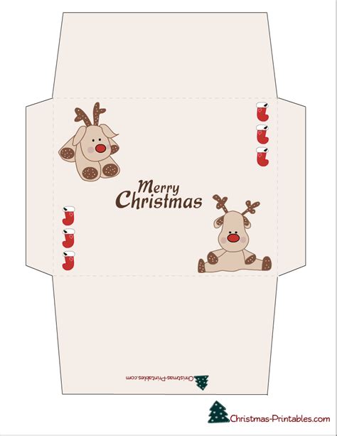 Christmas Envelopes Printable