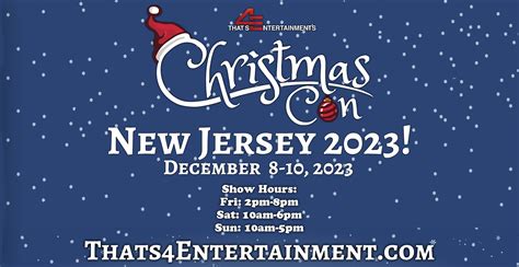 Christmas Events In Nj 2023
