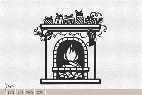 46+ Christmas Fireplace Svg, Christmas Fireplace With Stockings Svg Scrapbook Cut File Cute Clipart. Christmas Fireplace Svg, Fireplace Svg, Fireplace Clipart, H
