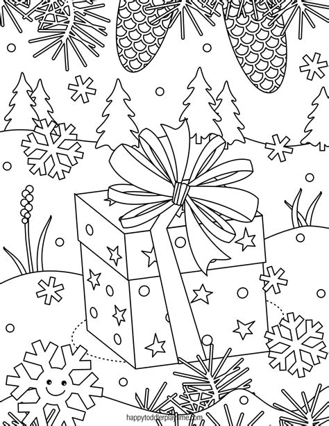 Christmas Free Coloring Pages