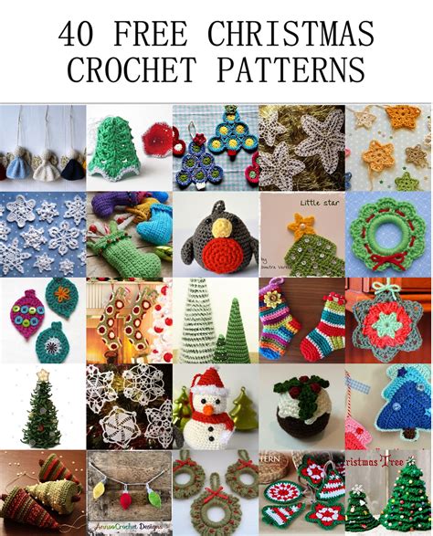 Christmas Free Patterns Crochet