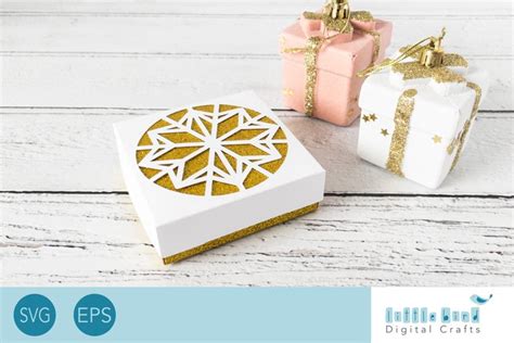 Unwrap the Joy of the Festive Season with Our Charming Christmas Gift Box SVG Collection!