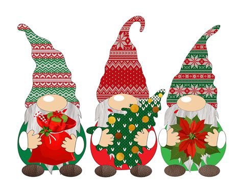 Christmas Gnomes Printable